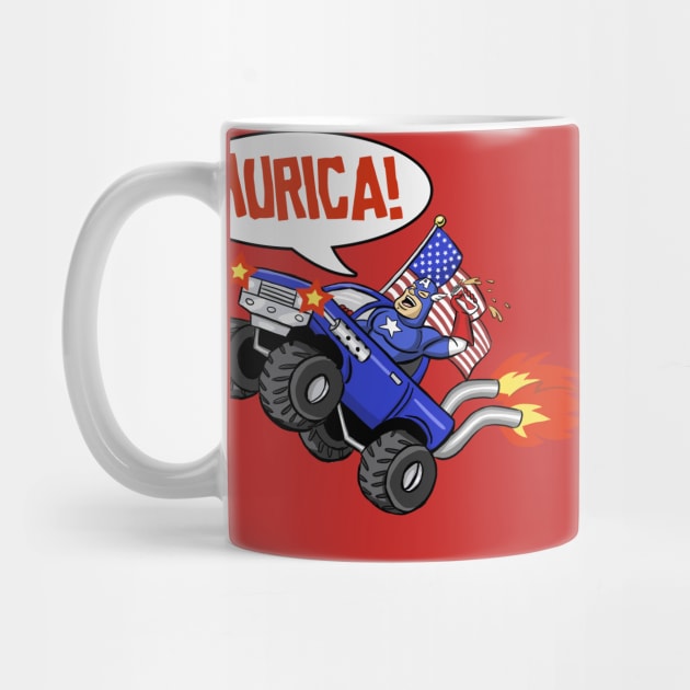 Captain Murica by Scruffy_Nerd